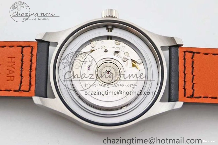 MIROTIME 0131 UrbanStyle Mark XVIII IW327012 SS M+F 1:1 Best Edition White Dial on Black Leather Strap A 7054
